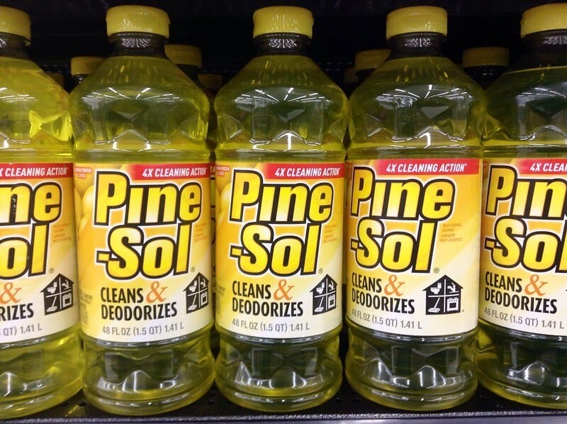 pine sol bottles