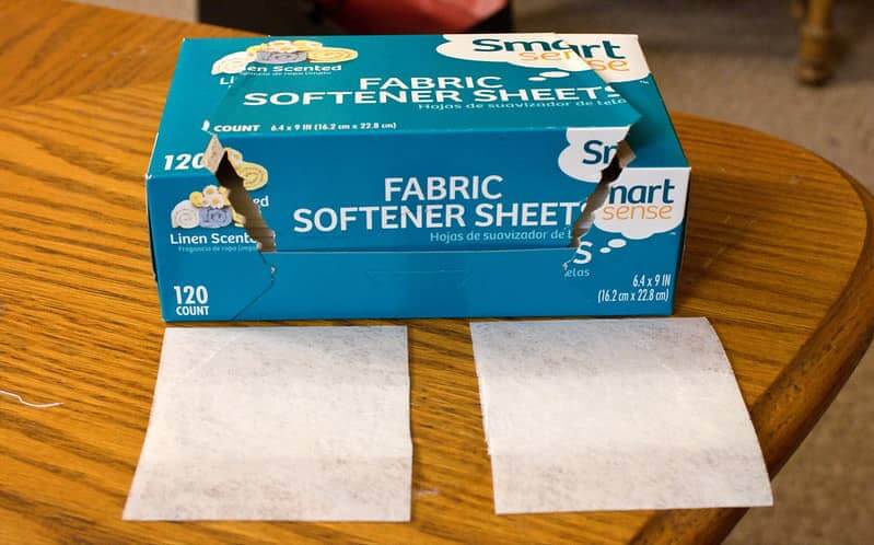 dryer sheets are thin sheet